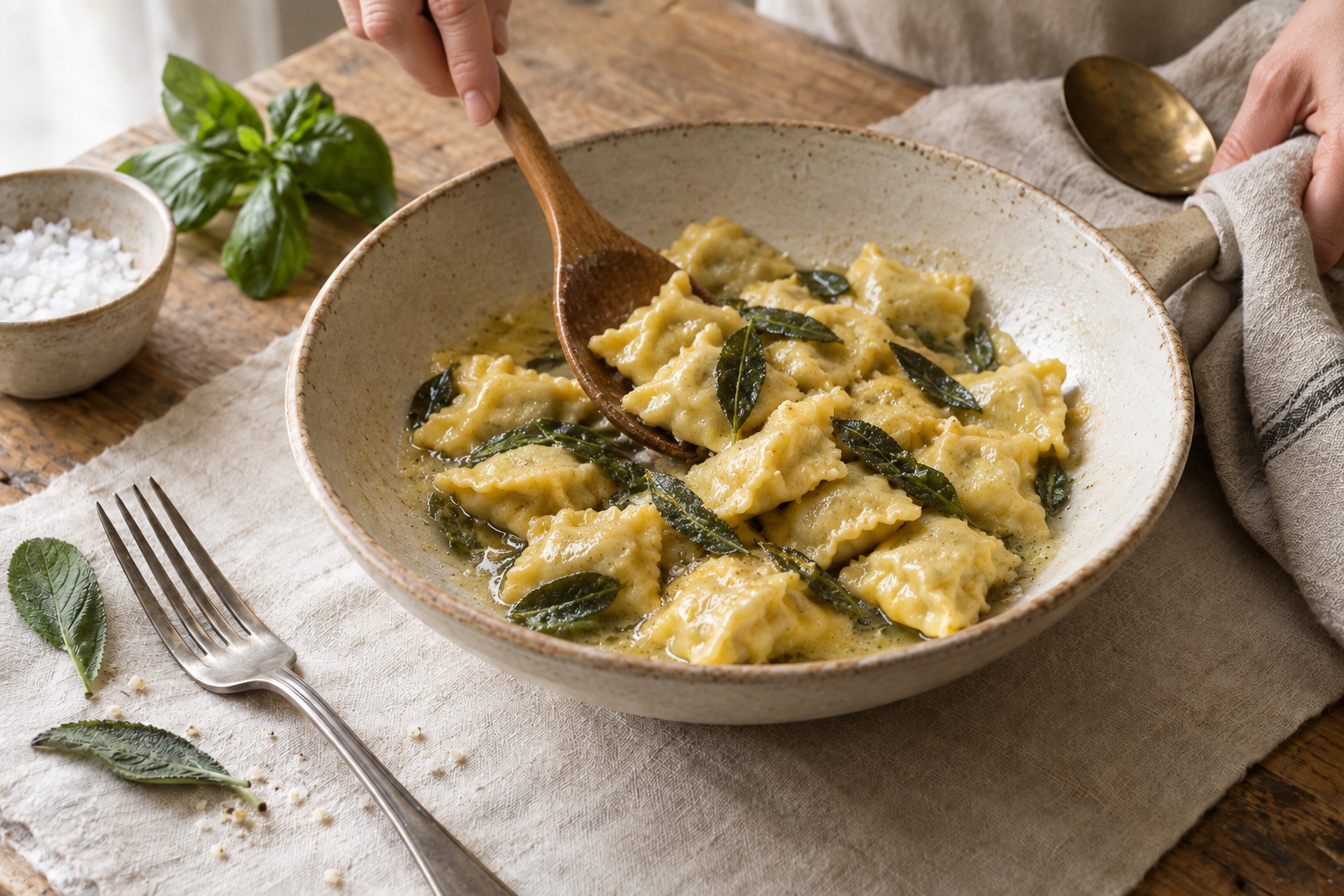 Agnolotti del Plin Recipe with Roast Meat, step photo 4