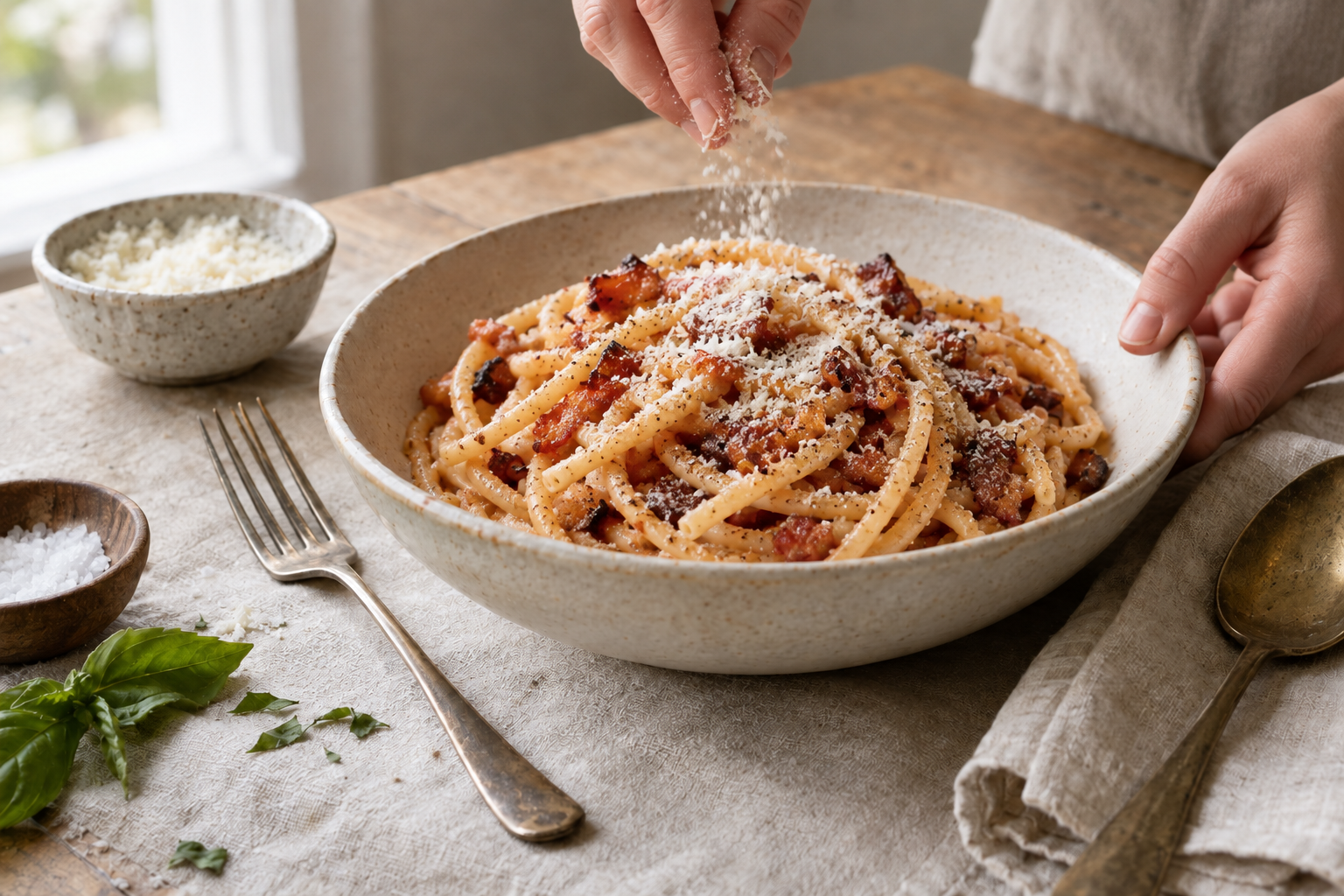 Authentic Bucatini all’Amatriciana Recipe, step photo 4