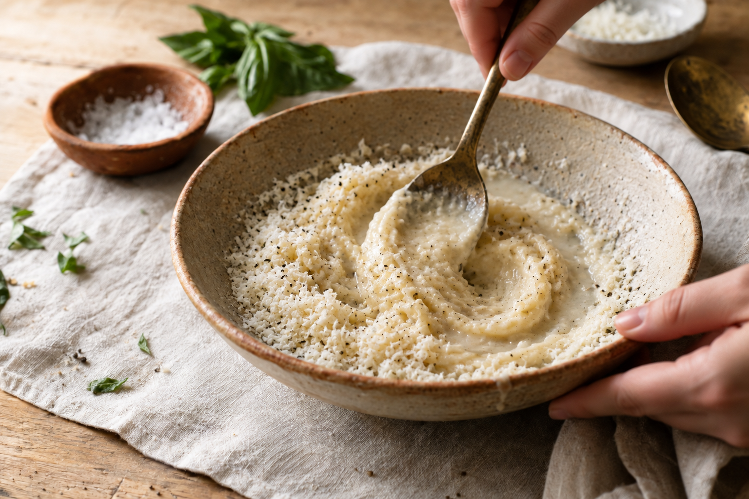 Authentic Cacio e Pepe Recipe, step photo 2