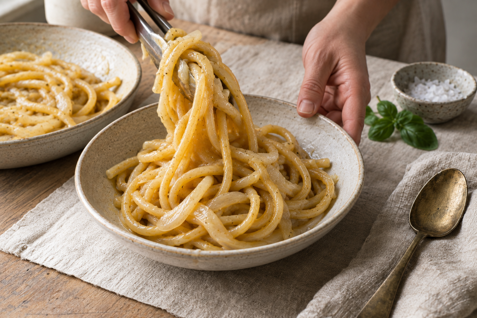 Bigoli in Salsa Recipe (Venetian Pasta), step photo 4