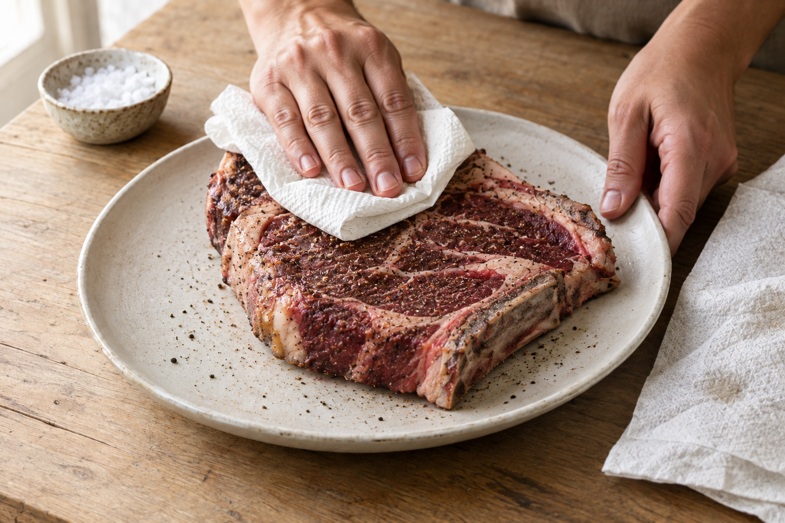 Bistecca alla Fiorentina Recipe (Pan-Seared), step photo 1