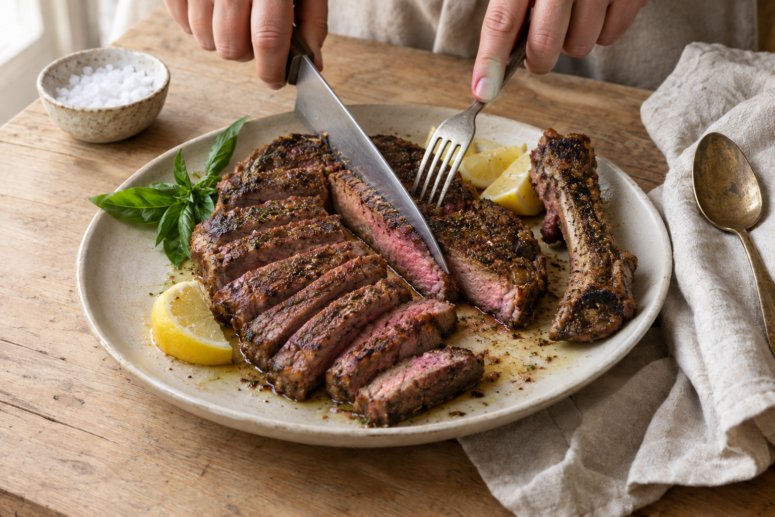 Bistecca alla Fiorentina Recipe (Pan-Seared), step photo 3