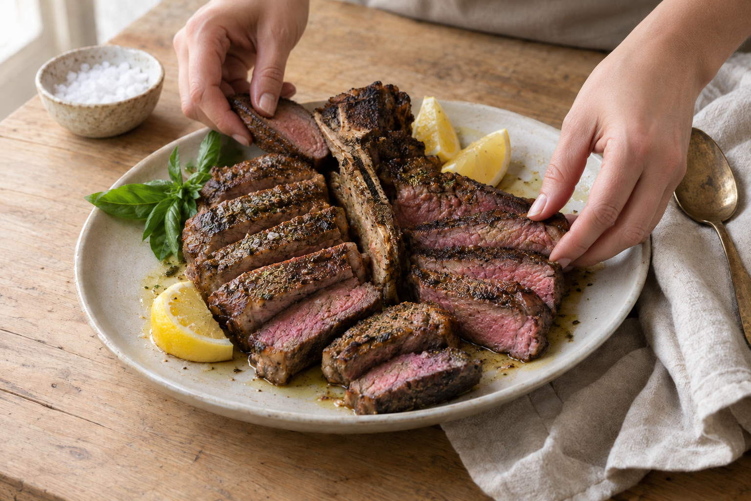 Bistecca alla Fiorentina Recipe (Pan-Seared), step photo 4