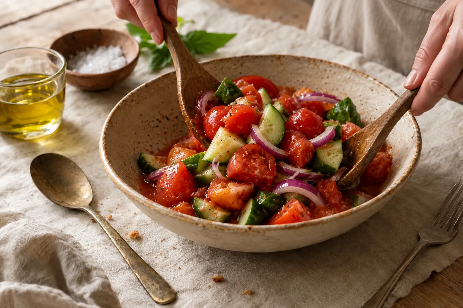 Easy Panzanella Recipe, step 1