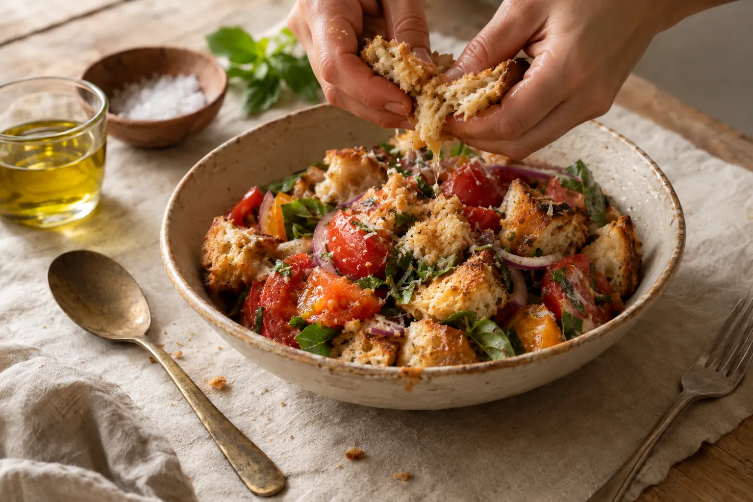 Easy Panzanella Recipe, step 3