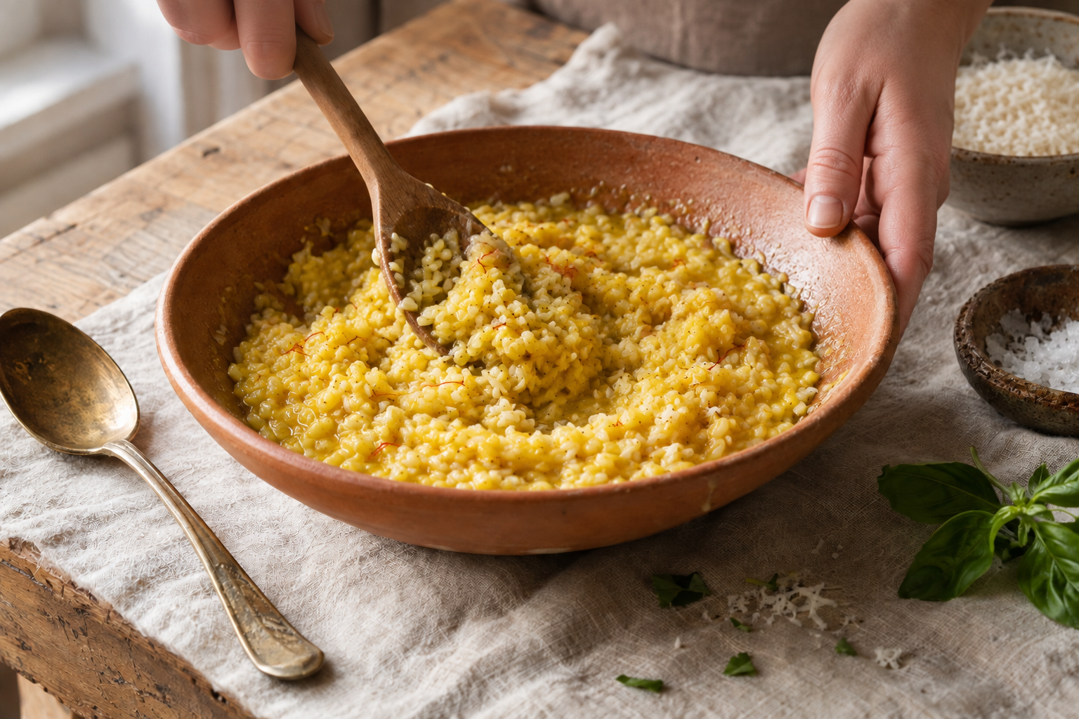 Easy Risotto alla Milanese, step photo 2