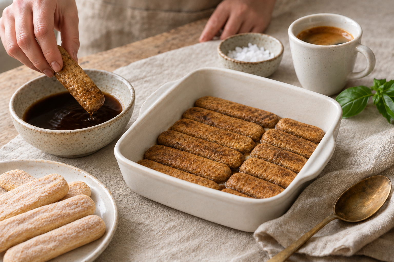 Easy Tiramisu Recipe No Alcohol, step photo 3