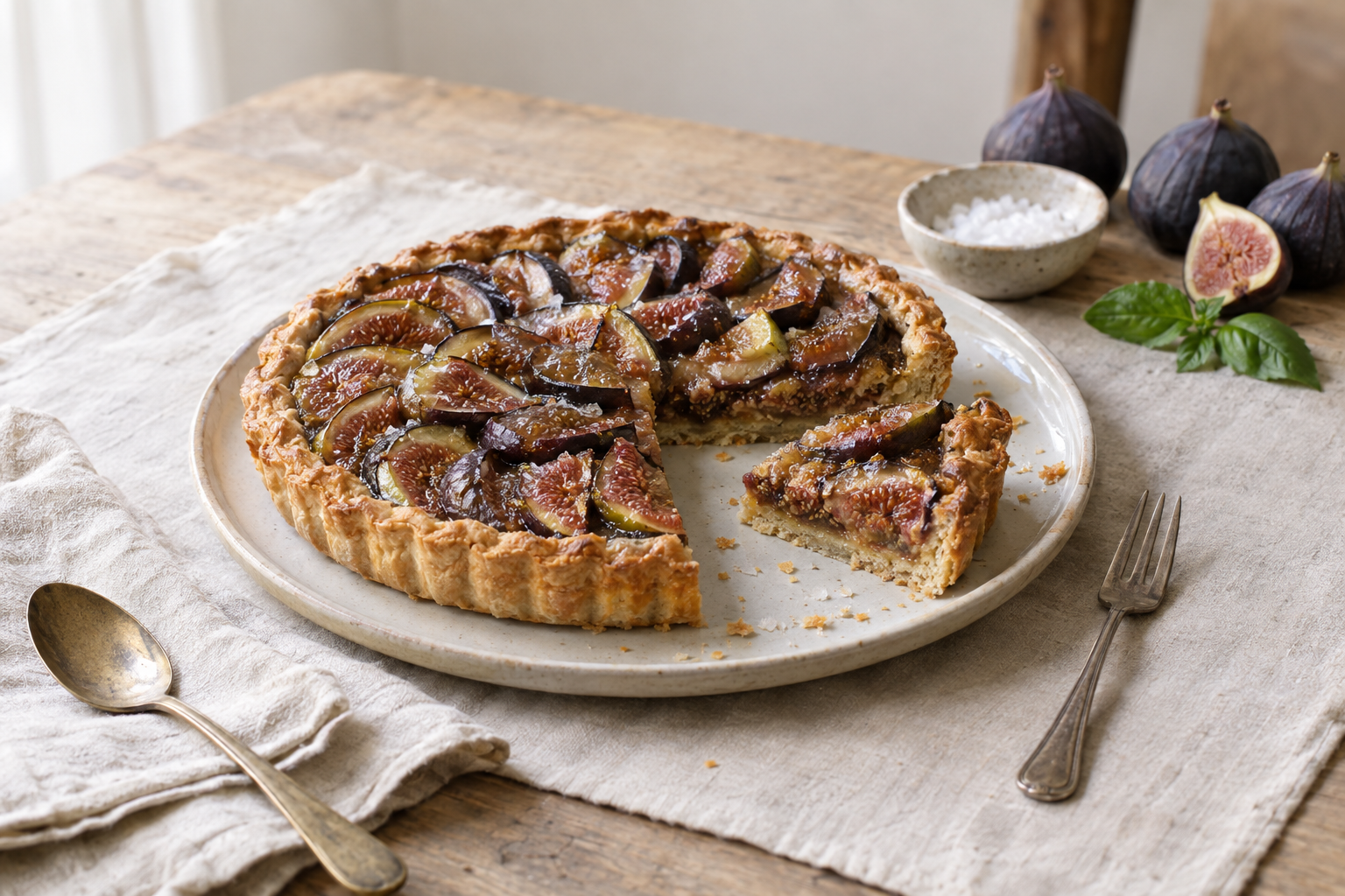 Fresh Fig Crostata Recipe