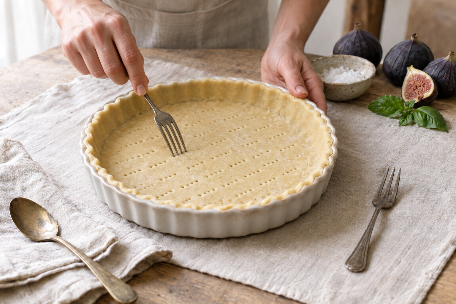 Fresh Fig Crostata Recipe, step photo 1