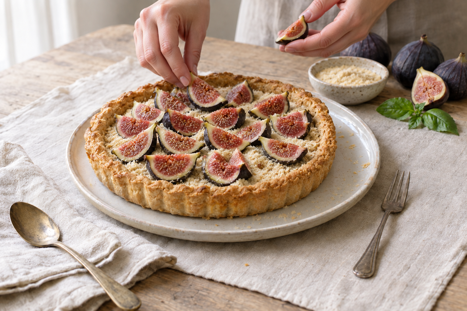 Fresh Fig Crostata Recipe, step photo 3