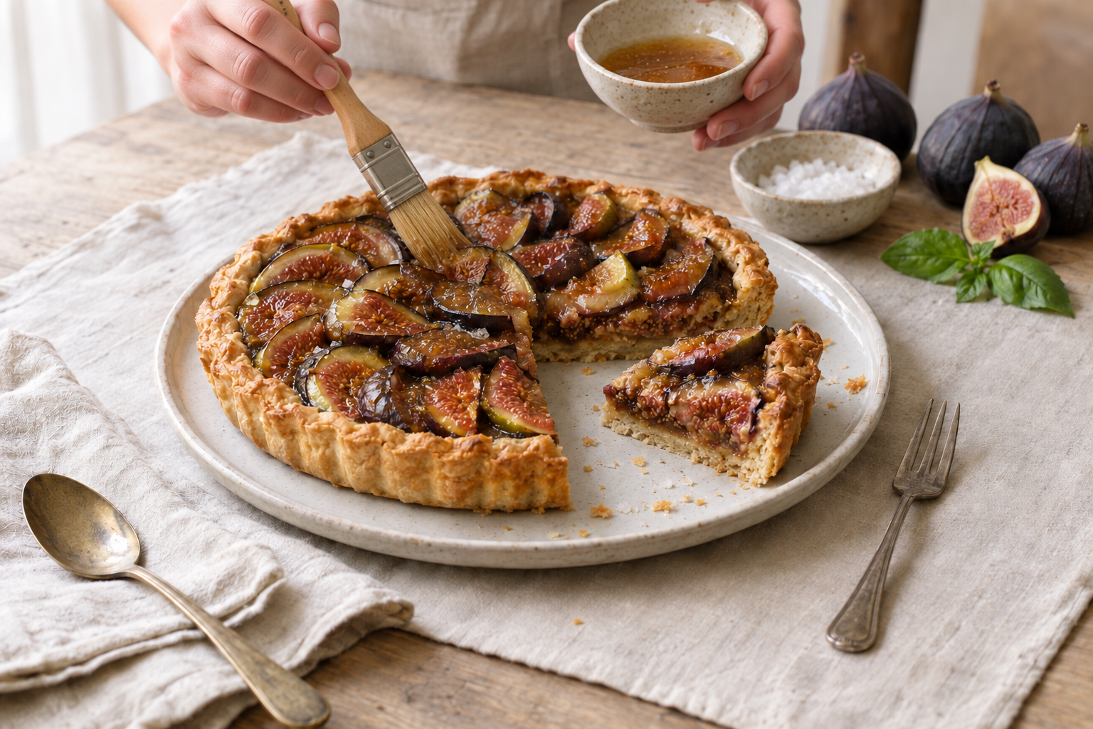 Fresh Fig Crostata Recipe, step photo 4