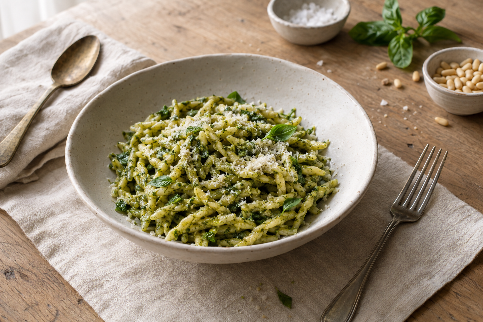 Homemade Pesto Genovese Recipe