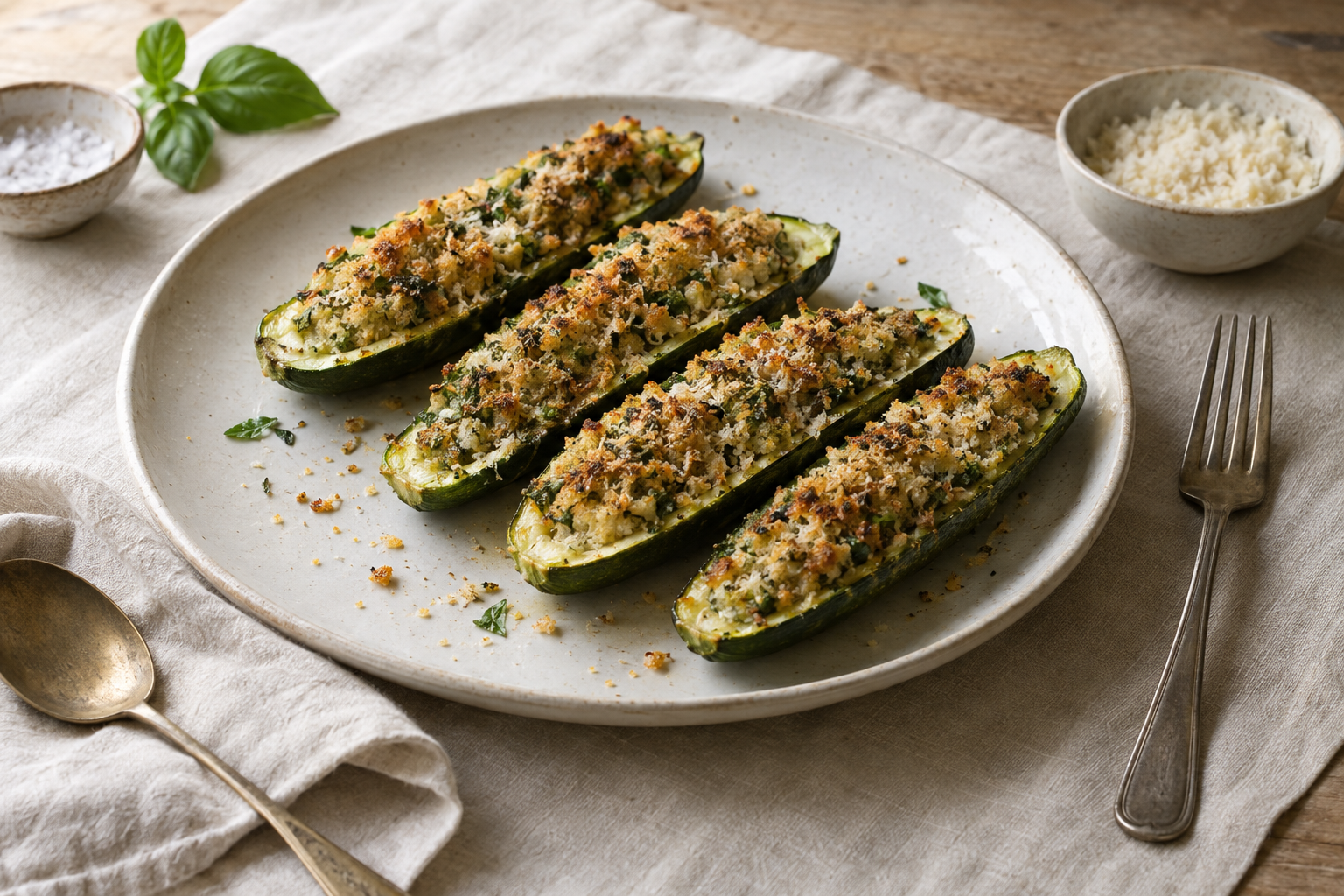 Stuffed Ligurian Zucchini Recipe