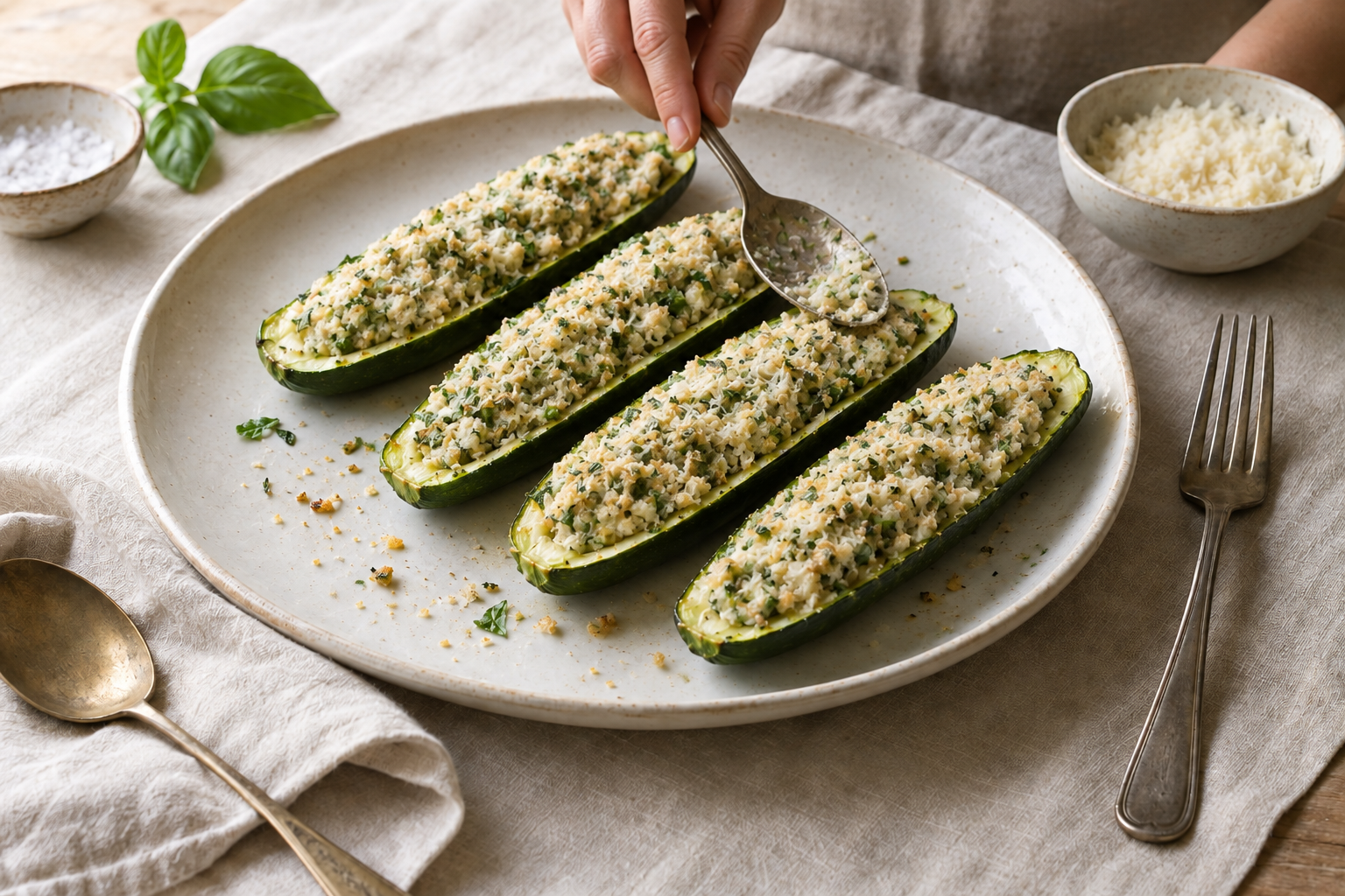 Stuffed Ligurian Zucchini Recipe, step photo 3