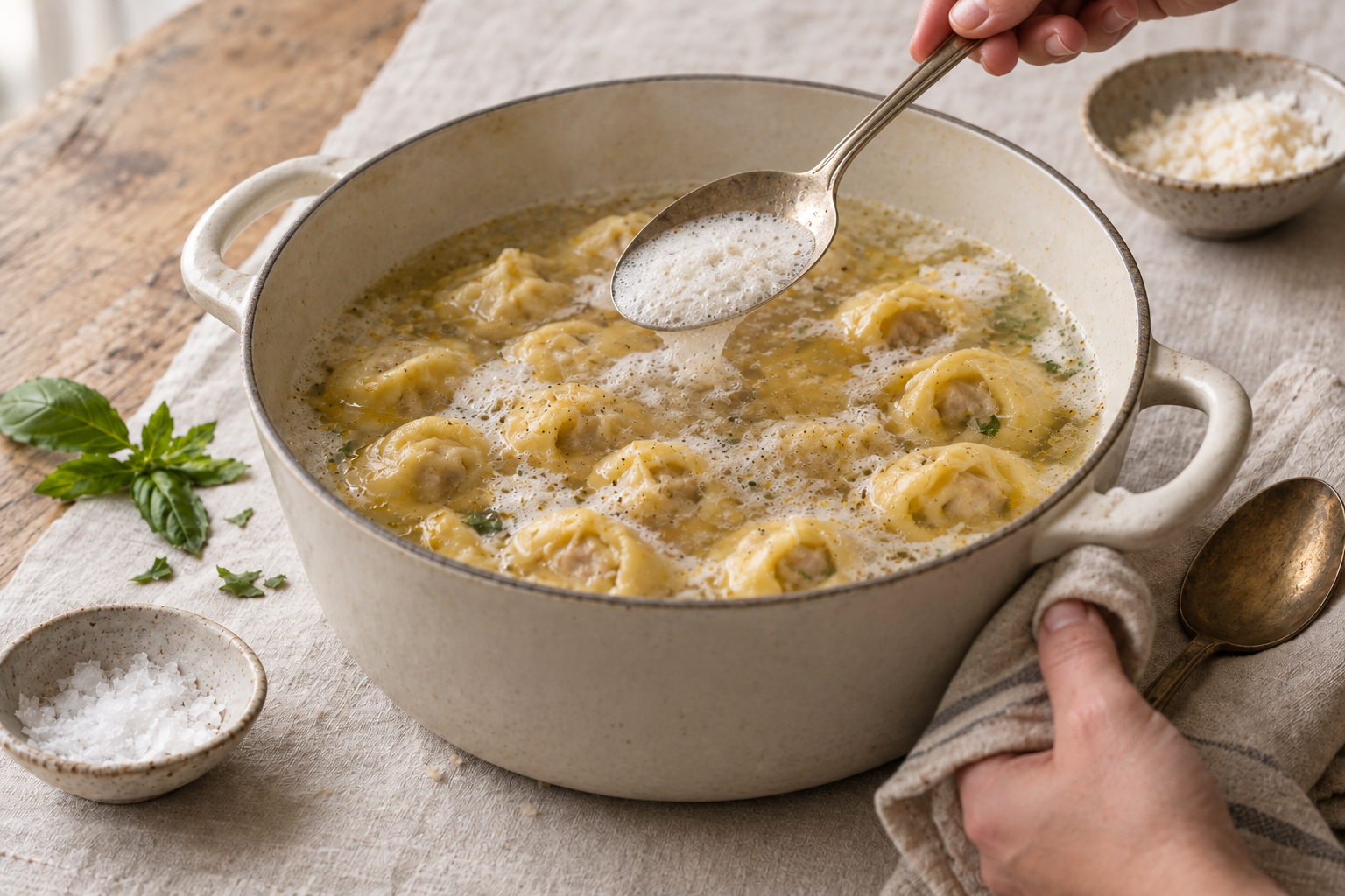 Tortellini in Brodo Recipe, step photo 1